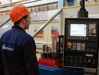 上萨尔达钛冶金生产联盟-阿维斯马公司欢迎外国客人。